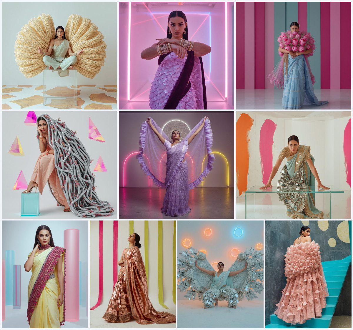 10+ Saree AI Prompts for Profile Picture to Create Elegant DP with Natural Skin and Soft Glow